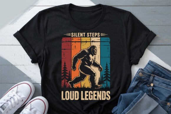 Bigfoot Silent Steps Loud Legends PNG