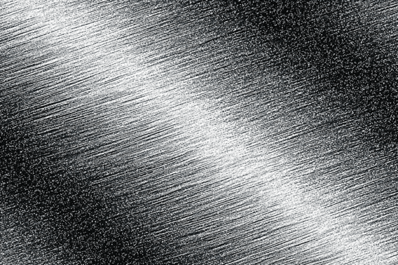 Brushed Black Metallic Glitter Art Guide