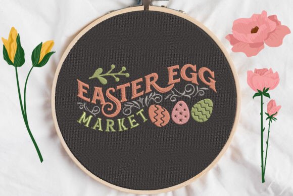 Easter Egg Market Embroidery: Creative Uses & Tips