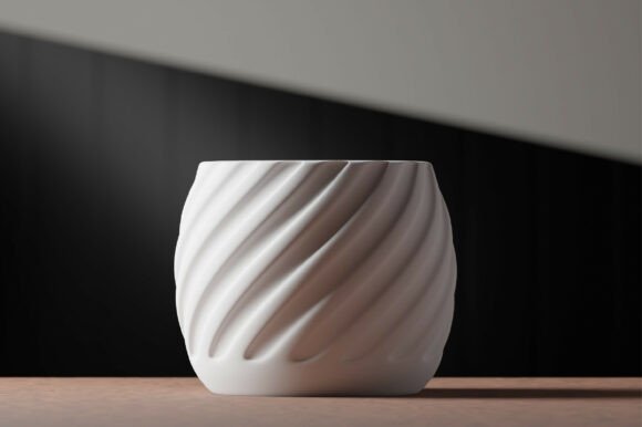 Elevating Workspace Aesthetics: The Strategic Value of the 3D Printable Twist Jar