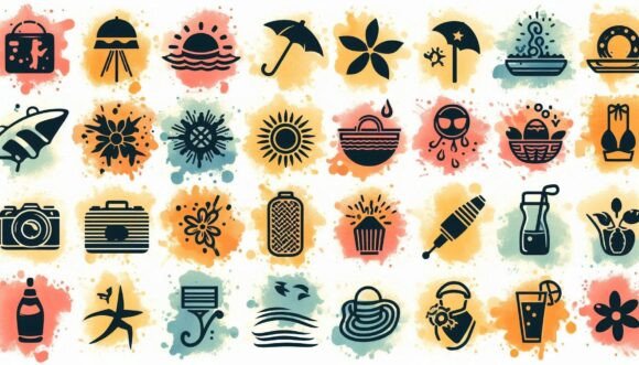 Evaluating Icons of Summer Brushed Wide – Art Deco for Professional Design