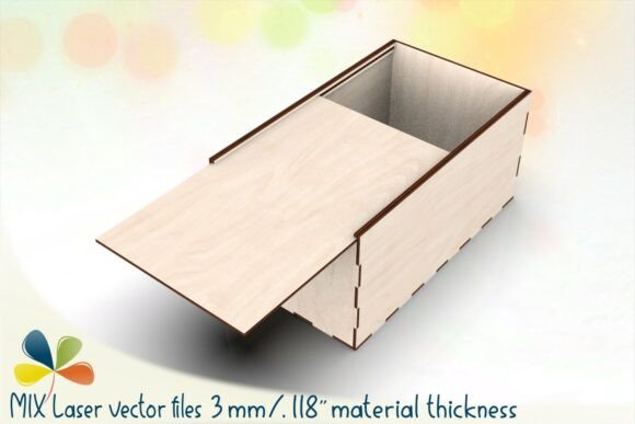 Long Sliding Lid Box – Laser Cut File: Strategic Packaging and Organization