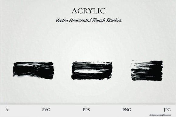 Mastering Grunge Acrylic Horizontal Brush Strokes: A Guide to Vector Texture