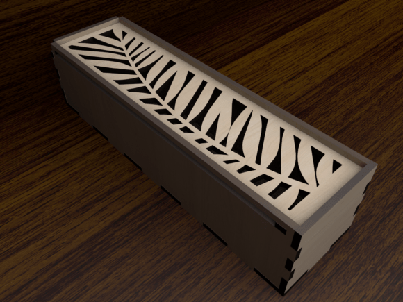 Pencil Box with Sliding Lid - Pen Case: Evaluating Design, Function, and Laser Cut Viability