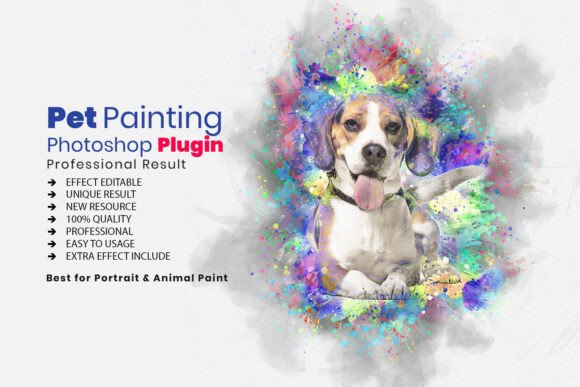 Transforming Pet Photography into Fine Art with the Pro Pet Watercolor Art Plugin Action